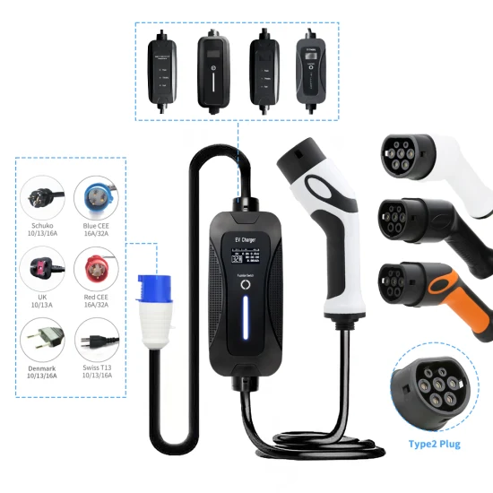 Cargador portátil modificado para requisitos particulares del coche del cargador EV del OEM IEC 62196